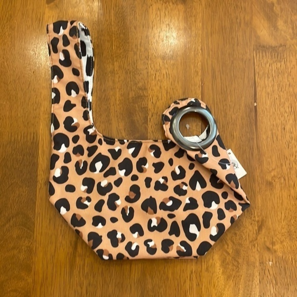 Leopard Reversible storage bag - Picture 2 of 4